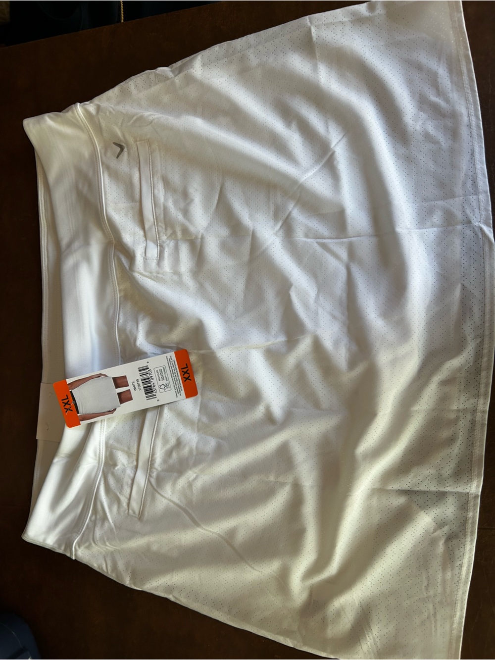 Callaway White Men’s Athletic Golf Shorts